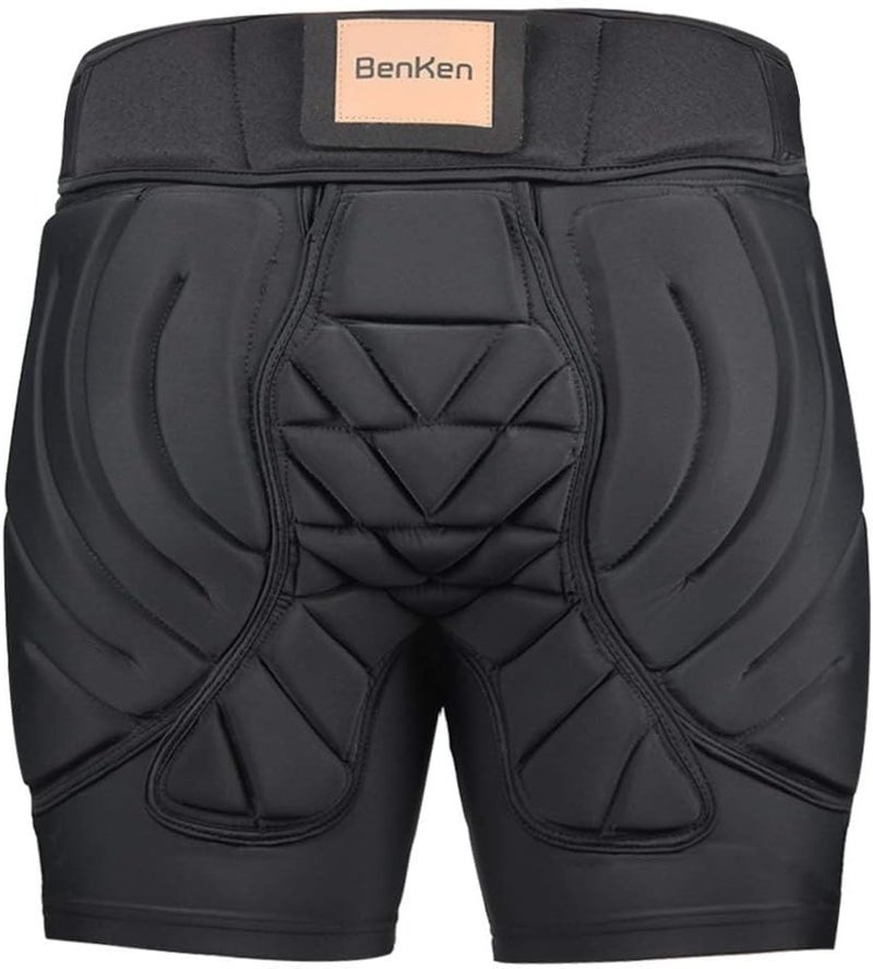 BenKen Butt Pads Snowboarding Impact Shorts Hip Protector for Men Women Protective Tailbone Padded Short Pants Skating Ski - Image 1