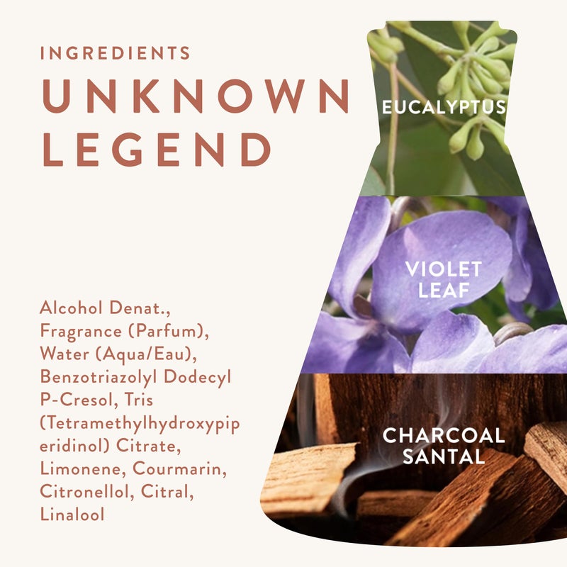 Good Chemistry Unknown Legend Body Mist 5 fl oz - Light, Woody Spray with Eucalyptus, Violet Leaf, & Charcoal Santal - Warm, Clean & Vegan - Image 5