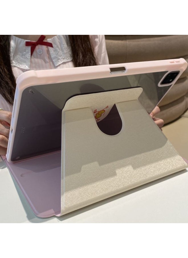 Generic - Inspirational Text For Apple Ipad7/8/9 Protective Case 10.2 Anti-fall Air6/5 Transparent 10 Protective Case-Colour:Milky White-Applicable Model:Ipad Air1/air2【 9.7inch 】 - Image 1