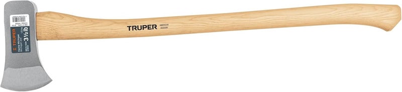 TRUPER HM-3-1/2M 3 1/2 lb Michigan Axe, 34" Hickory Handle - Image 1