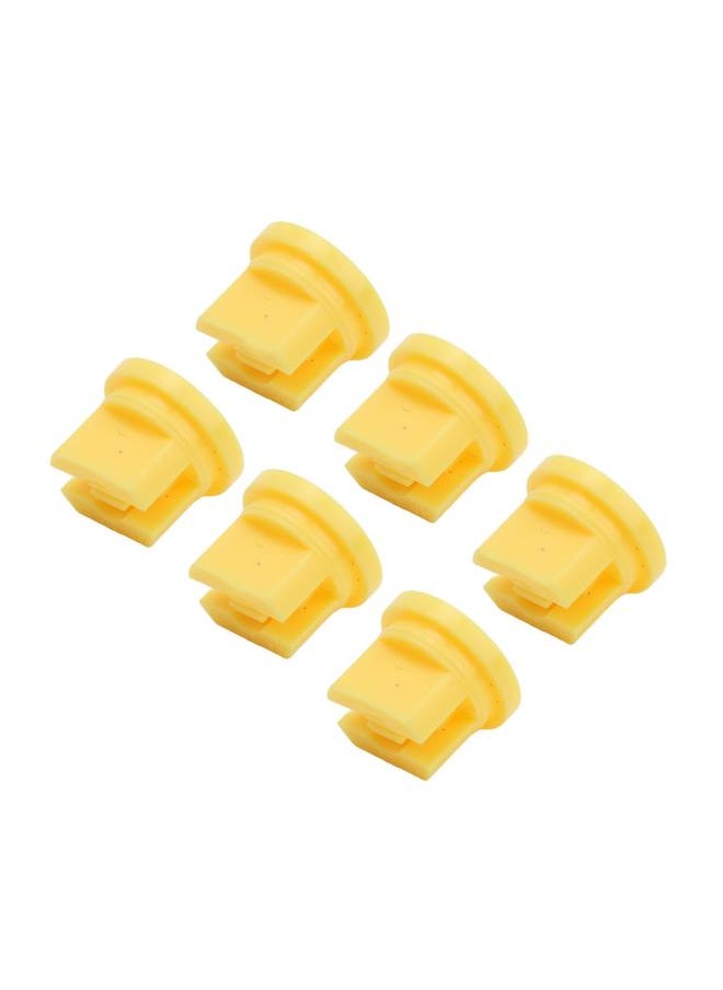 Thoraya 20 Pcs Flat Fan Spray Tip Uniform Spray Distribution 110 Degree Agricultural Sprayer Atomizing Nozzle 0.1‑2mm Bore Diameter  - Image 1