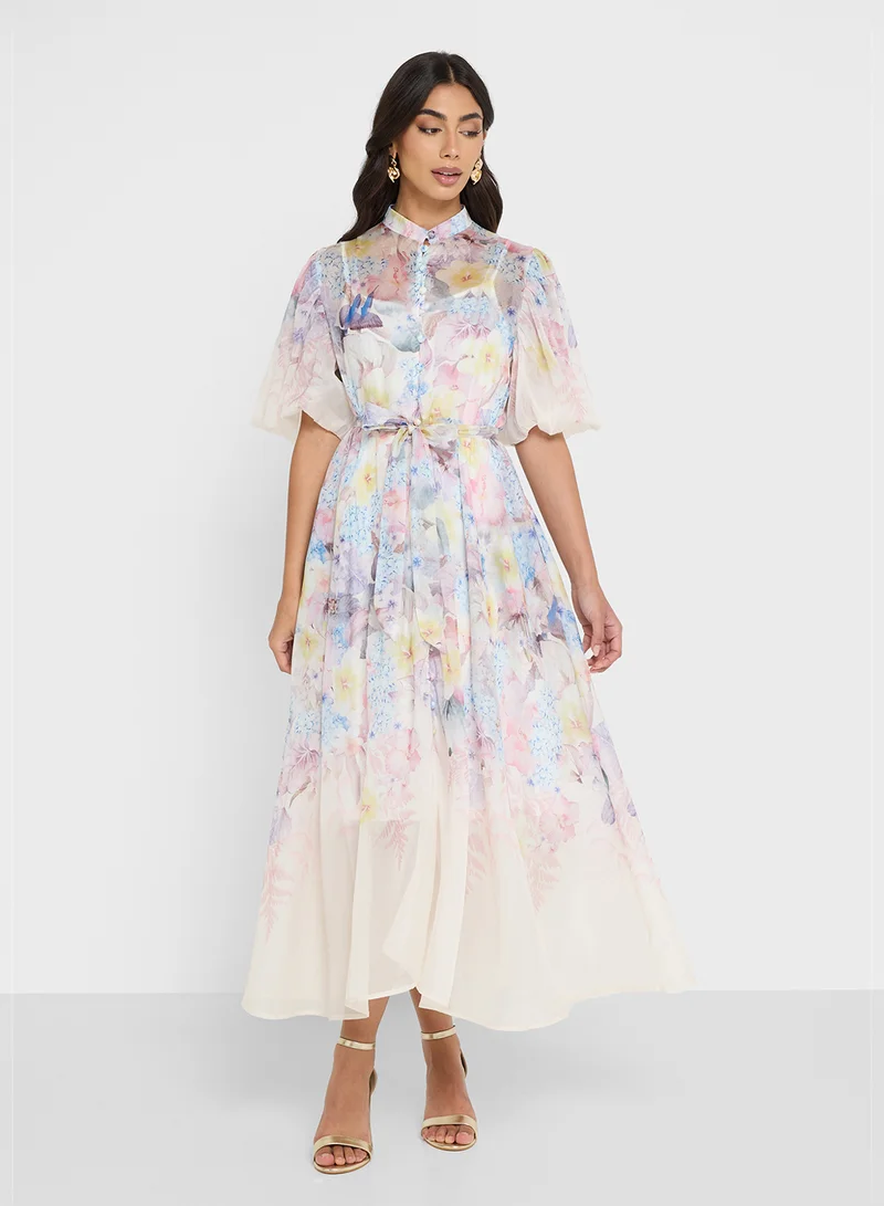 ELLA Floral Print Dress