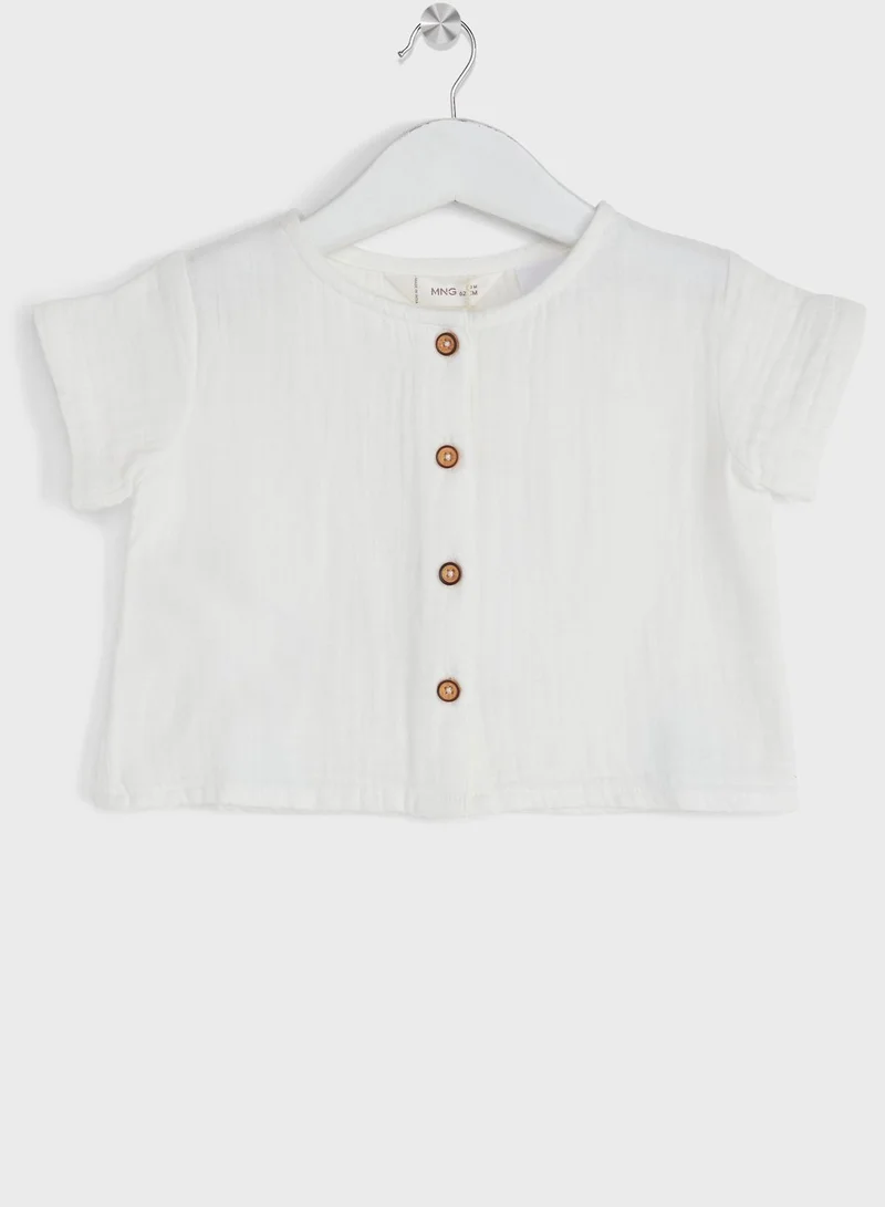 MANGO Infant Essential Shirt