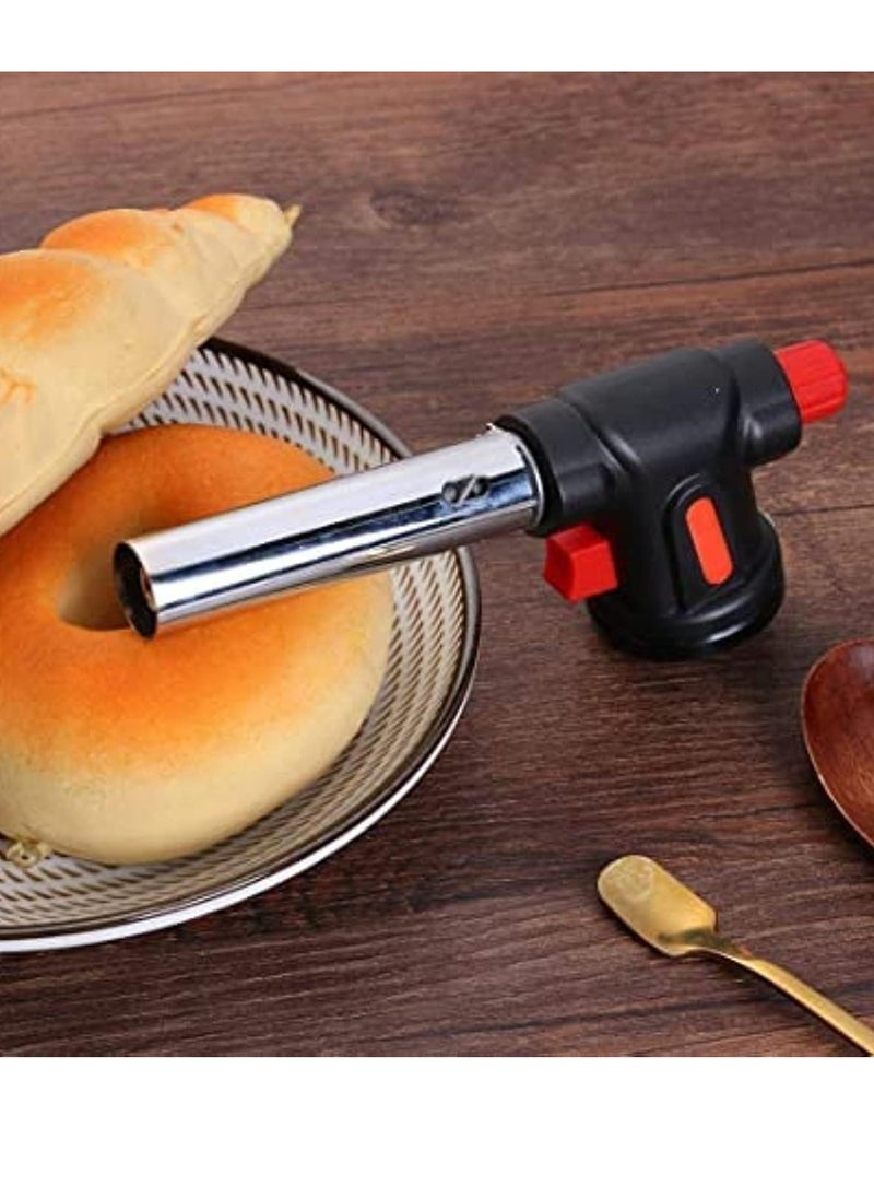 PAMEER - Multi-Purpose Butane Propane Torch, Flame Gun, Kitchen Torch, Cooking Torch, Adjustable Flame, Mini Blow Lighter Gas burner, Culinary Torch for BBQ, Baking, Cooking, Soldering, Jewelry Welding. - Image 1