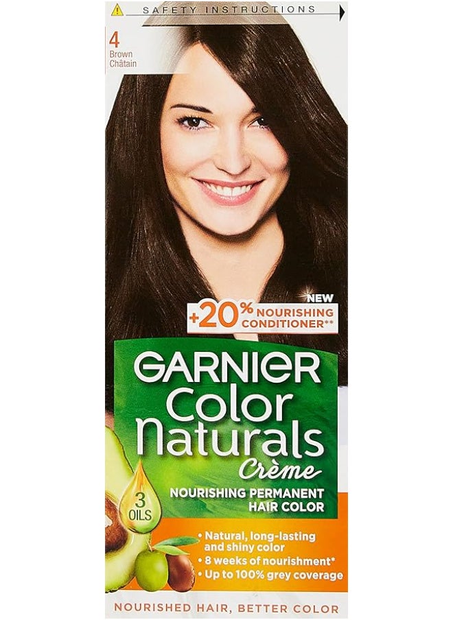 Garnier Color Naturals 4 Brown Haircolor  - Image 2