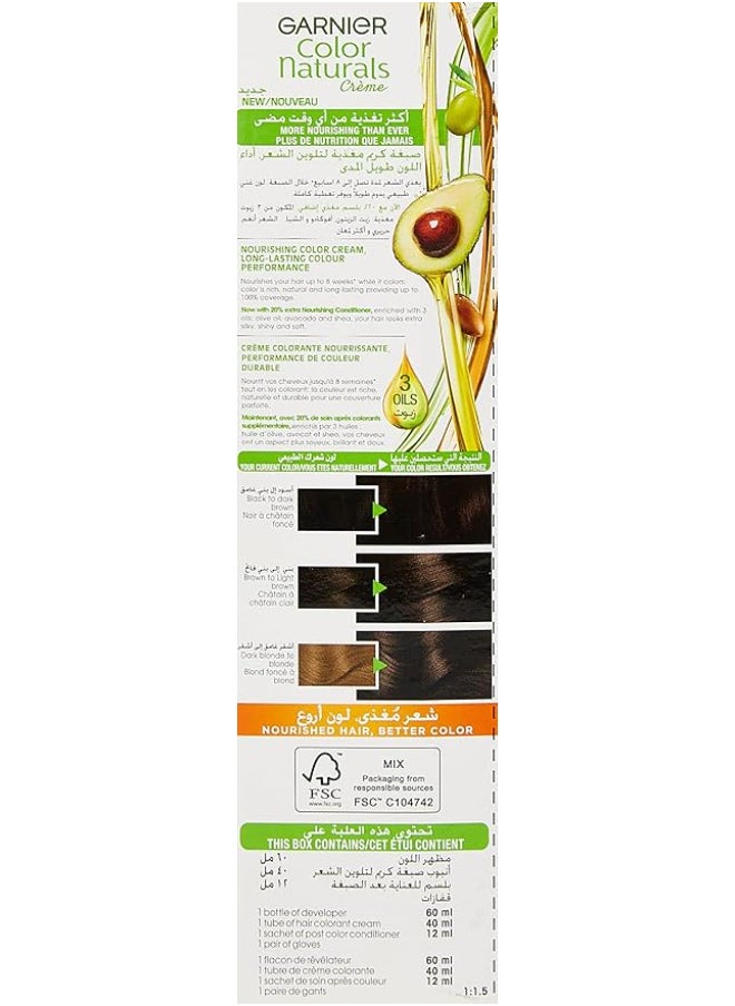 Garnier Color Naturals 4 Brown Haircolor  - Image 3