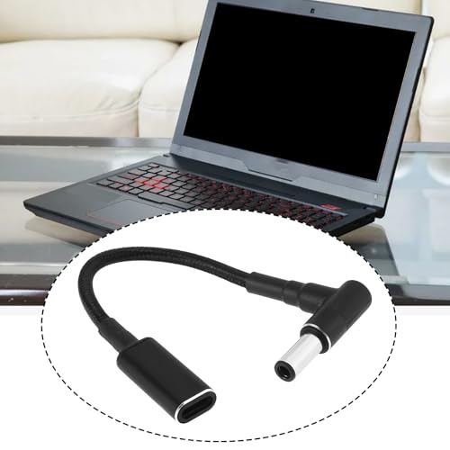 ECSiNG USB Type C Female to 6.0x3.7mm Male PD Charger Cable 100W Compatible with Asus FX-PRO Laptops - Image 4