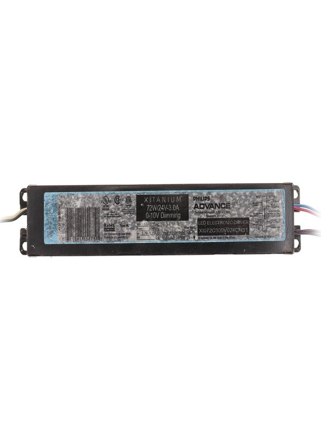 Advance XI072C300V024CNS1 Xitanium 0-10V Dimming LED Driver, 72W, 12-24Vdc