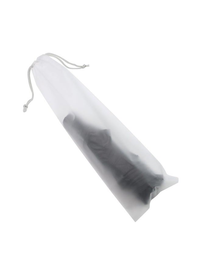 Oedema 10Pcs Umbrella Bags Disposable Replacement Translucent Umbrella Storage Bag Waterproof & Dustproof Umbrella Sleeves Reusable with Drawstring for Wet Umbrella - Image 5