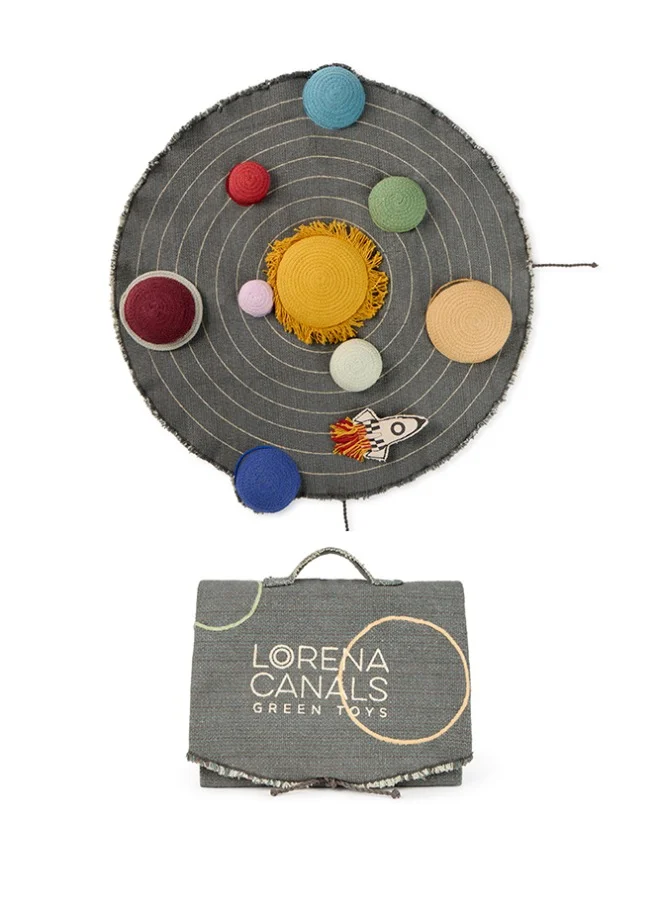 Lorena Canals Green Toy Set - Solar System