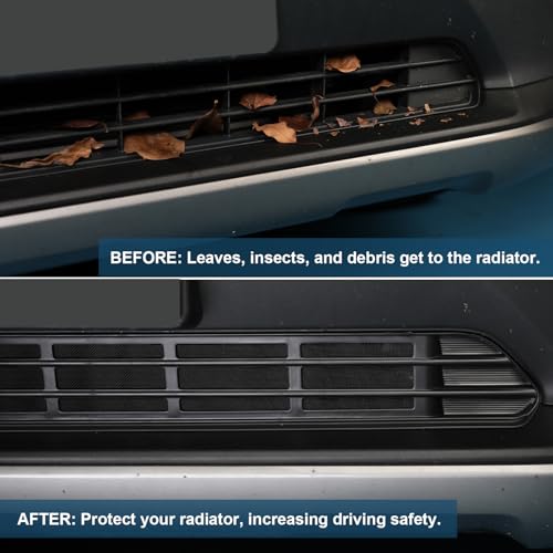 Birbenben Front Grill Mesh Insert Fit for Toyota RAV4 20192025 Accessories Non Adventure and TRD OffRoad Models Air Vent Cover Guard Grille Guard Protector for 2020 2021 2022 2023 2024 RAV 4 - Image 3