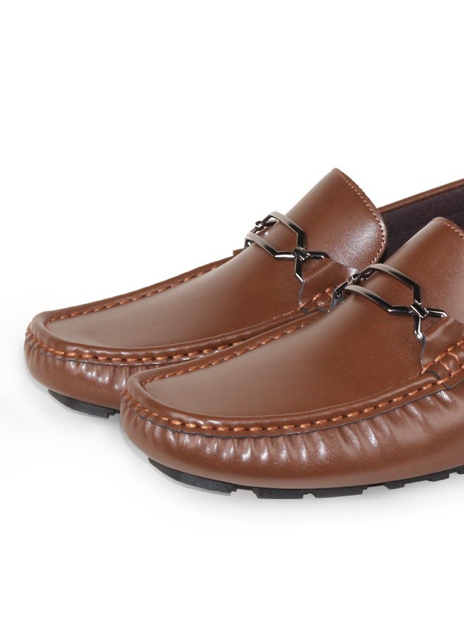 BOTELI Casual Driver Shoes Mens Leather Loafer Slip On Casual Driving Shoes for Men  - Image 2