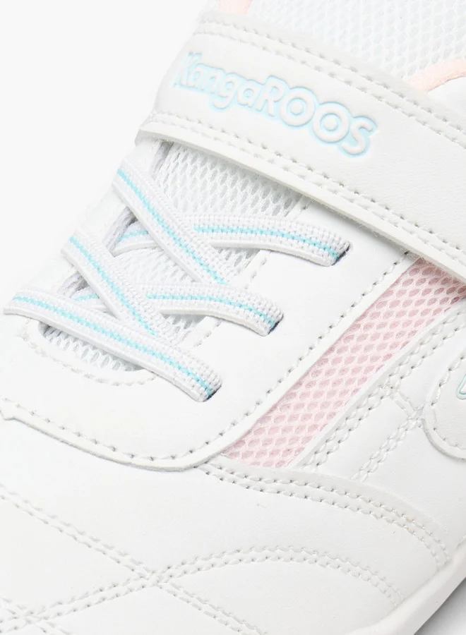 كانغاروس Girls' Sneakers with Hook and Loop Closure