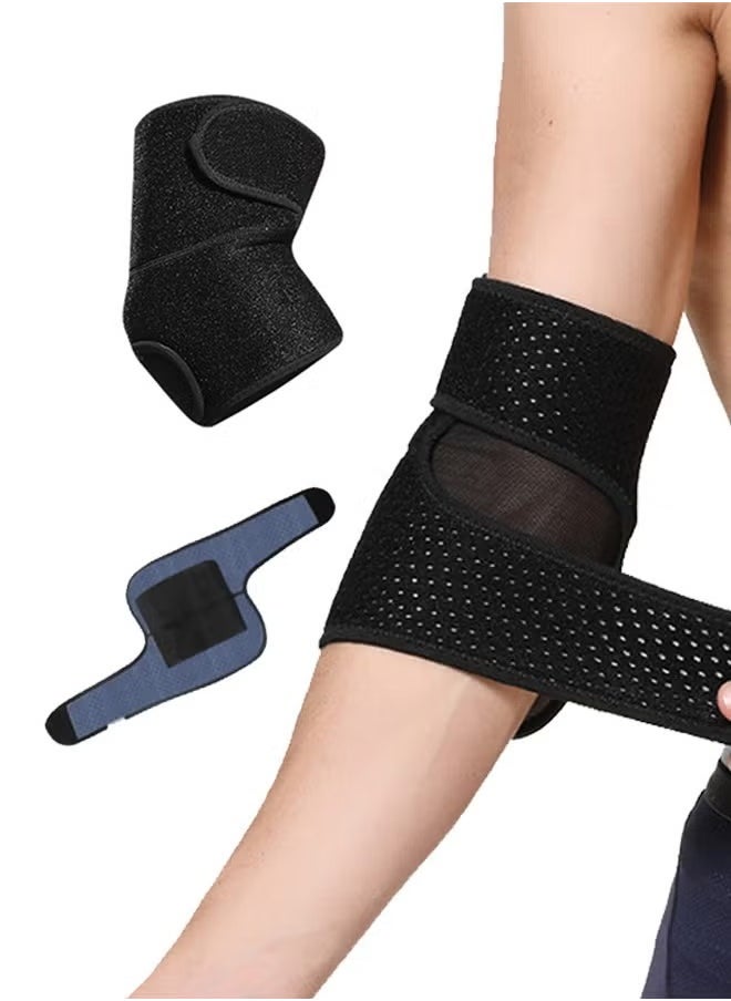 Organizer Elbow Support, Elbow Brace, Adjustable Elbow Sleeve, Tennis Elbow Sleve, Arm Wrap Strap, Sleve for Elbow Sleeve for Gym  - Image 1