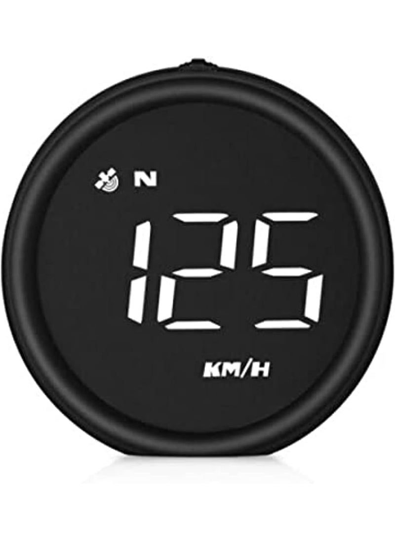 Universal Digital HUD Head Up Display GPS Speedometer with Over Speed Alarm and Tired Driving Warning for Cars - Image 1