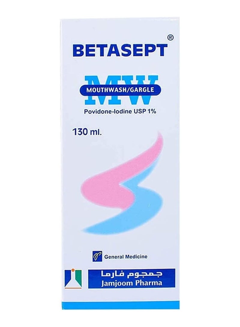 Betasept Mouthwash 130 Ml - Image 1