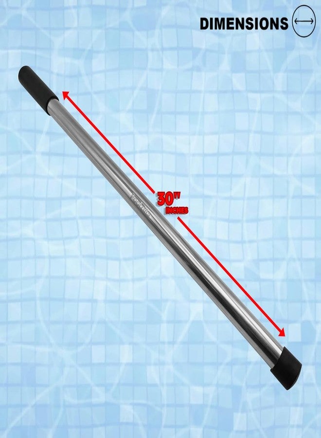 Poolzilla 30" Stainless Steel Installation Rod for Brass Anchors, Easily Install and Remove Spring for Pool Opening and Closing - Image 2