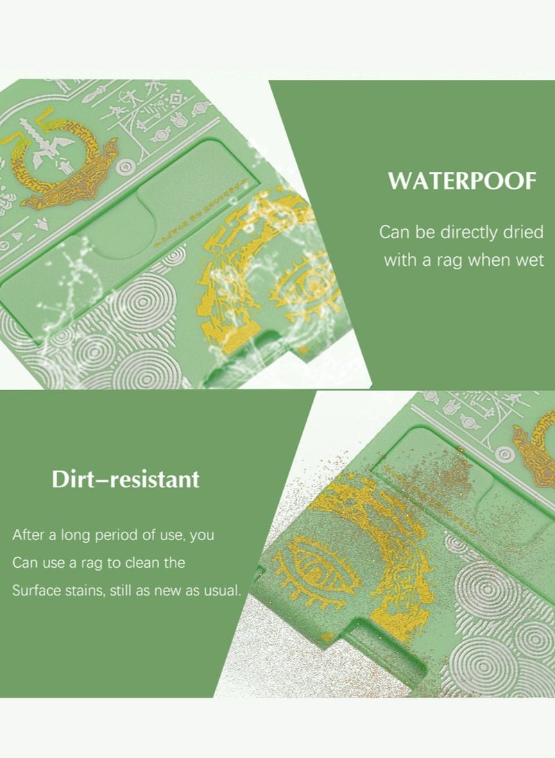 Switch Stand for Nintendo, for Tears of the Kingdom Switch Holder, Adjustable Switch Lite Compact Portable Foldable Stand for Nintendo Switch Accessories (Green) - Image 5