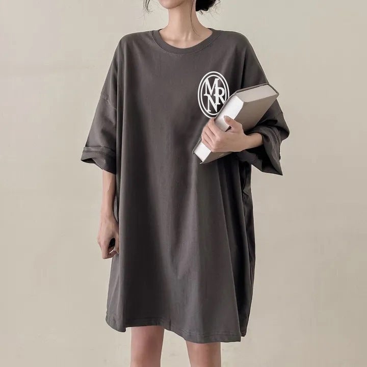 Factory Korean-Style Trendy Short-Sleeved T-Shirt Women'S Summer Japanese Large Edition Pure Cotton Loose Design Sense Trendy Brand - Image 4