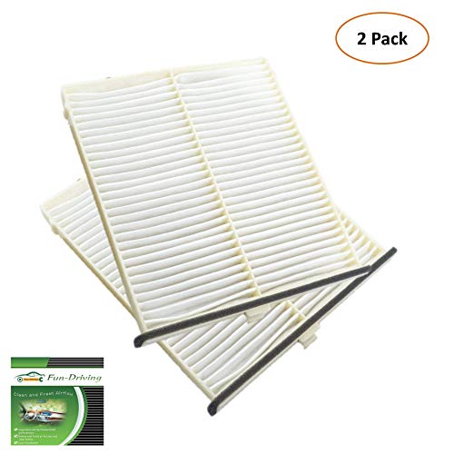 FUN-DRIVING 2 Pack White FD811 Cabin air filter for Mazda 3,6,CX-5, Replacement for CF11811,KD45-61-J6X - Image 3