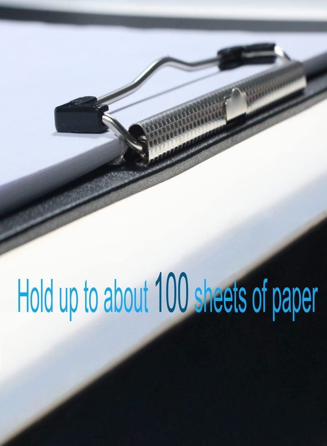 Acocony 11x17 Clipboard Vertical Extra Large Clipboard Low Profile Clip 11 x 17 Clipping Board PP Plactic Black Pack of 1 - Image 4
