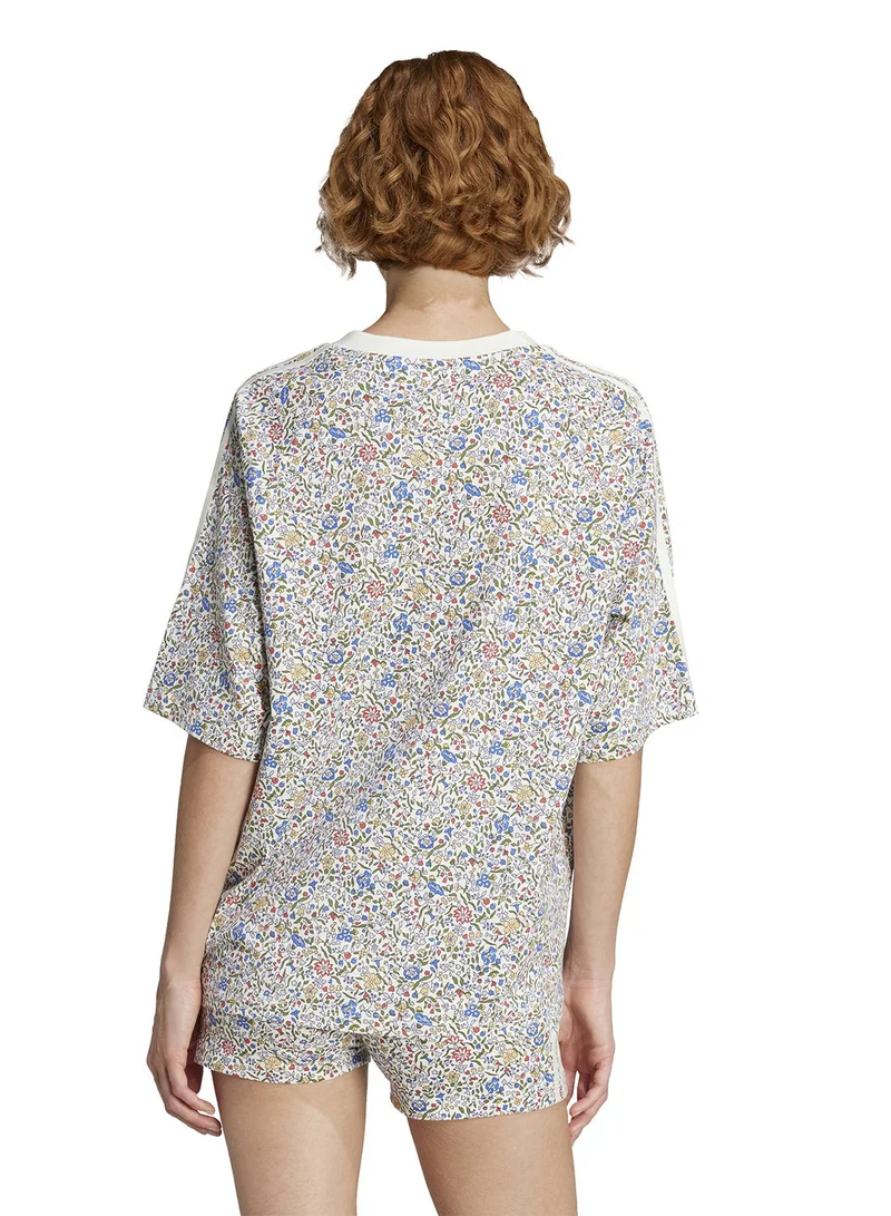 adidas Originals Liberty London Aop Boyfriend T-Shirt