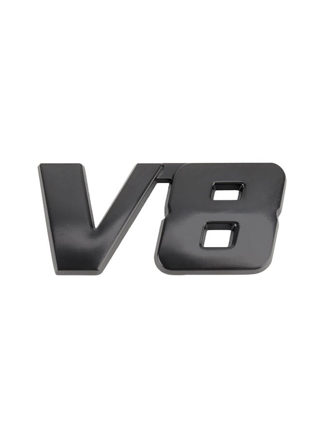 NIBEMINENT V8 Connect Shape Car Metal Body Decorative Sticker - Image 1