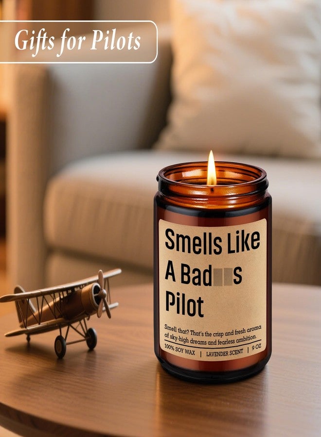 LEADO Aviator Candle, Pilot Gifts for Men, Women - Airplane, Aviation Gifts for Pilots - Cool Fathers Day, Birthday, Graduation Presents for Aviator Friend, Dad, Son, Husband - Funny Aviation Decor - Image 5