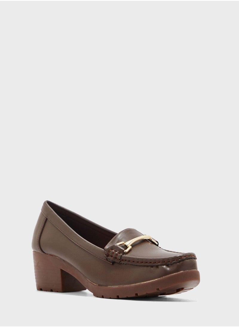 Vincci - Buckle Detailed Moccasins - Image 1