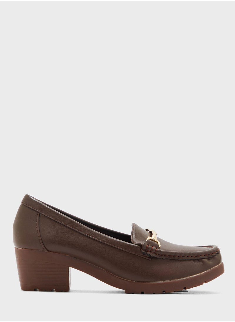 Vincci - Buckle Detailed Moccasins - Image 1