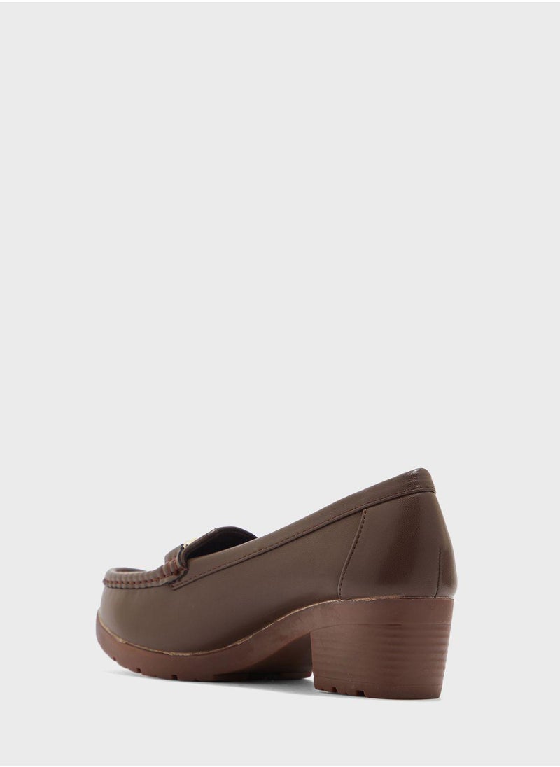 Vincci - Buckle Detailed Moccasins - Image 1