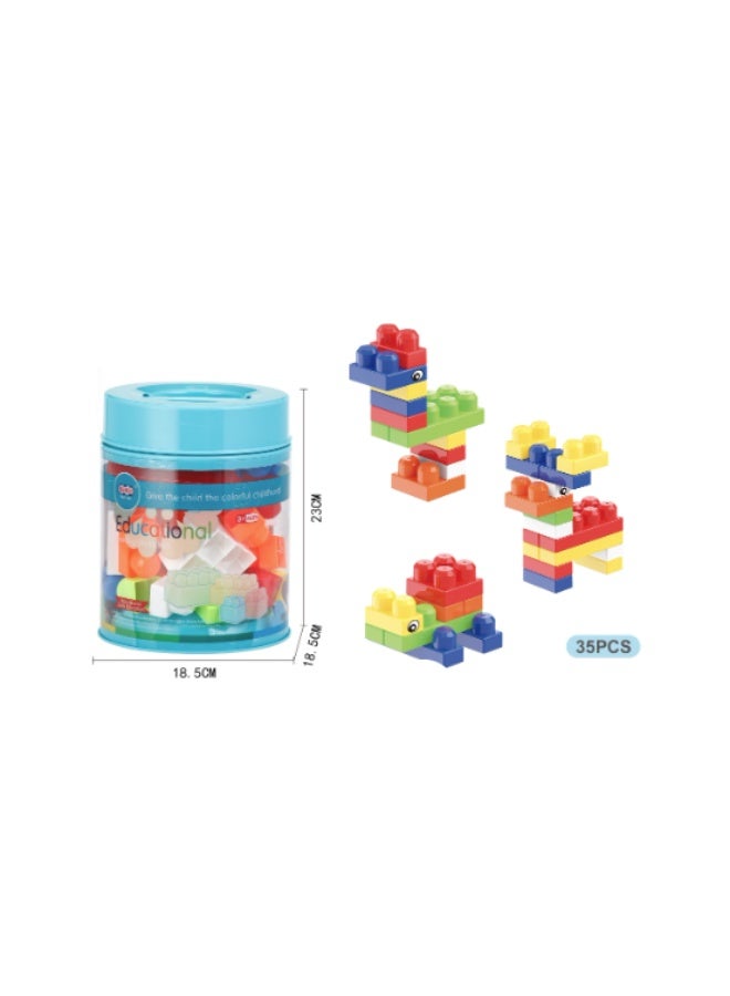 Educational Building Blocks – 35 Pieces - Image 2