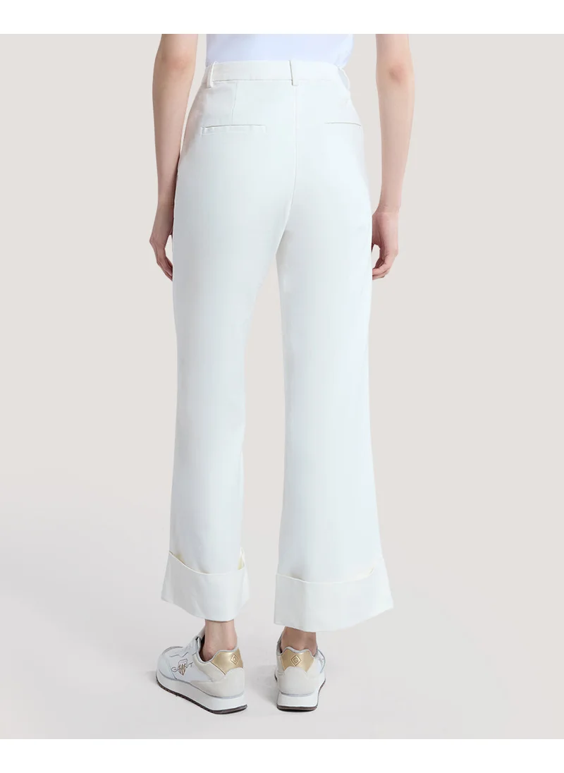 غانت Gant Creased Turn-Up Pants