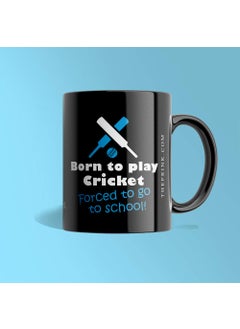 LIGHTNIING HAMMERZ LIGHTNIING HAMMERZ Born to Play Cricket Coffee Mugs Printed Coffee Mugs Mugs for CricketersFans Kids 330ml Microwave Dishwasher Gift for Friends  - Image 3