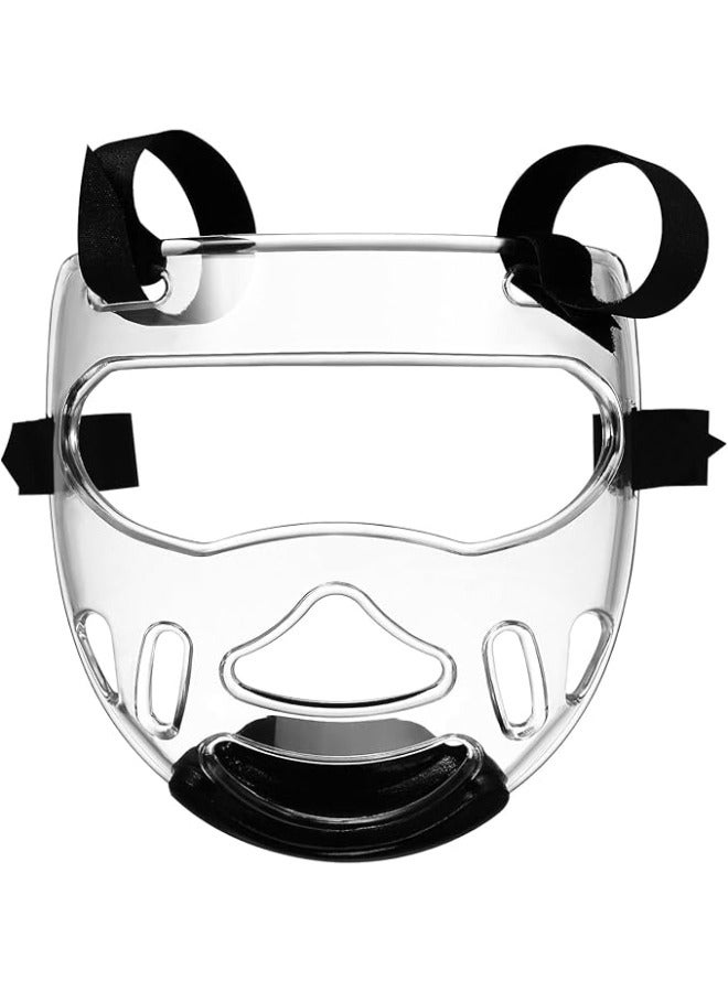 Taekwondo Boxing Mask (Face Shield) Hockey and Karate Helmet, Hockey Mask, Multicolor Boxing Face Guard Multicolour - Image 1