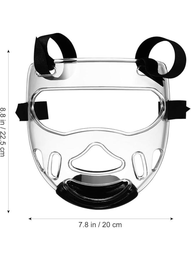Taekwondo Boxing Mask (Face Shield) Hockey and Karate Helmet, Hockey Mask, Multicolor Boxing Face Guard Multicolour - Image 4