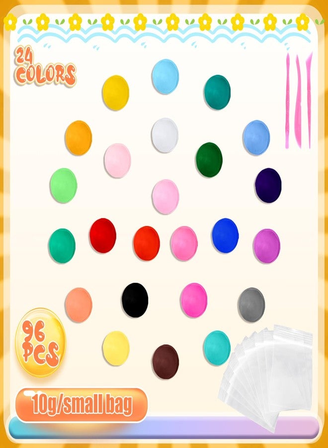 Poen مجموعة طين الهواء الجاف من بوان 180 قطعة مع أداة النحت، 36 لون طين سحري للتشكيل DIY للأطفال، غير لزج، ناعم وخفيف، هدية للفنون والحرف للأولاد والبنات والبالغين - Image 2