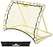 PodiuMax Soccer Rebounder Net 2 Angle Soccer Bounce Back Net for Control Passing Practice Training 4x3ft Excellent Elasticity Rebound with Carry Bag Portable for Teens Adults - Image 3