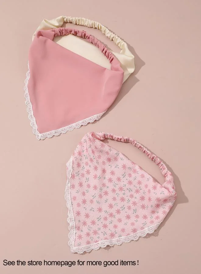 تايك تو طقم من قطعتين - وشاح مثلث