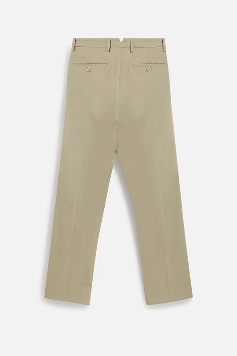 سنيتش بنطلون مستقيم بقصة مريحة من قماش مطاطي بتصميم ملك القلوب - Image 2