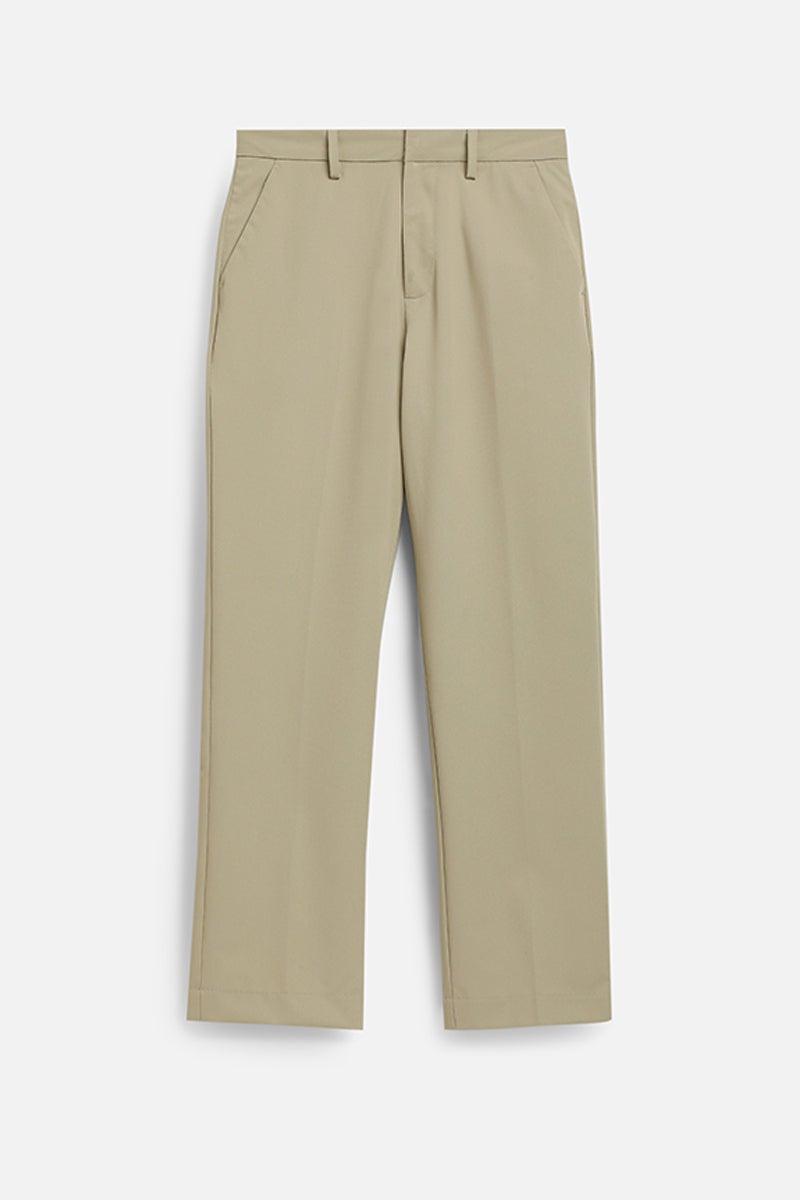 سنيتش بنطلون مستقيم بقصة مريحة من قماش مطاطي بتصميم ملك القلوب - Image 1