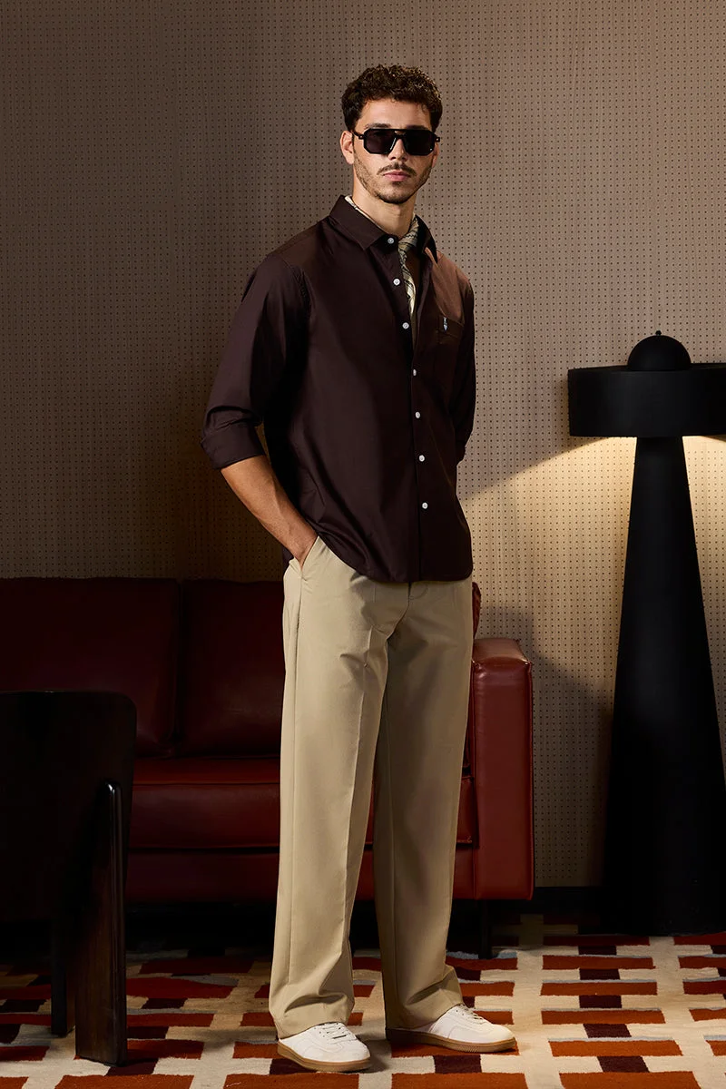 SNITCH King Of Hearts Straight Fit Stretch Trousers