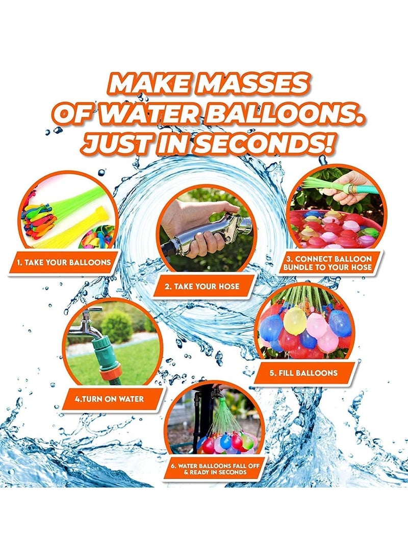 Water Party Decorations Latex Balloons - 111 colorful pieces perfect for birthdays and special occasions - Image 5