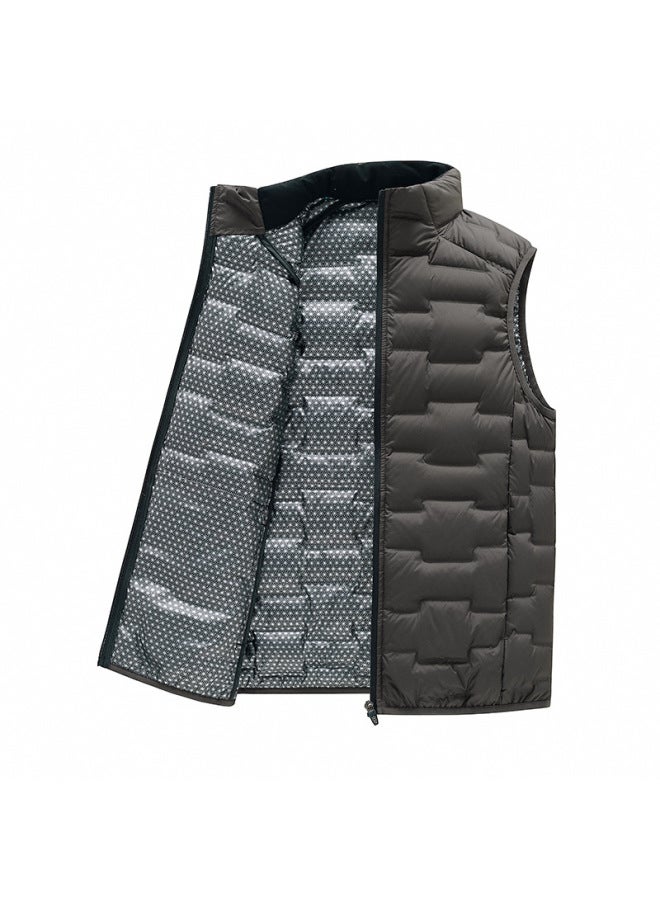 Outdoor Sports Down Vest Training Running Windproof Graphene Heating Vest Customizable