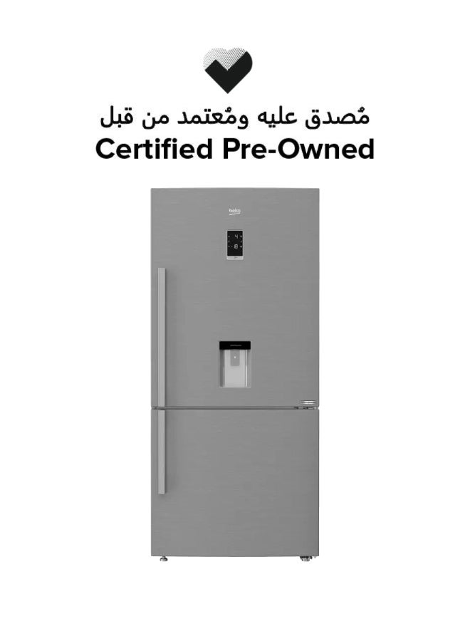 Beko Certified Pre Owned - 552L Freeze Freezer with Water Dispenser 1100 W CN161230DX Sliver - Image 1