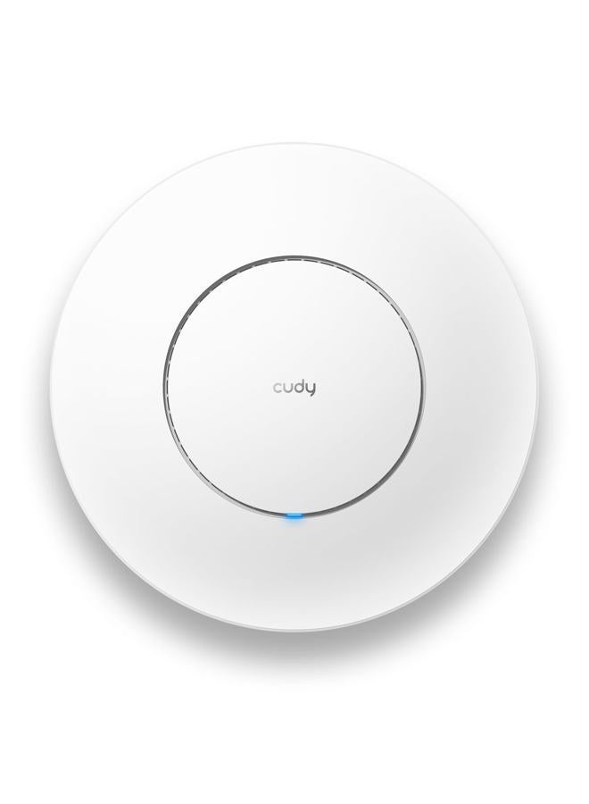 cudy BE11000 Tri-Band Wi-Fi 7 Wireless Access Point, WiFi AP, 1 x 10GB SFP+ Port, 2.5G PoE-in, Cudy APP Control and Mesh, PoE/DC Powered, AP11000 - Image 1