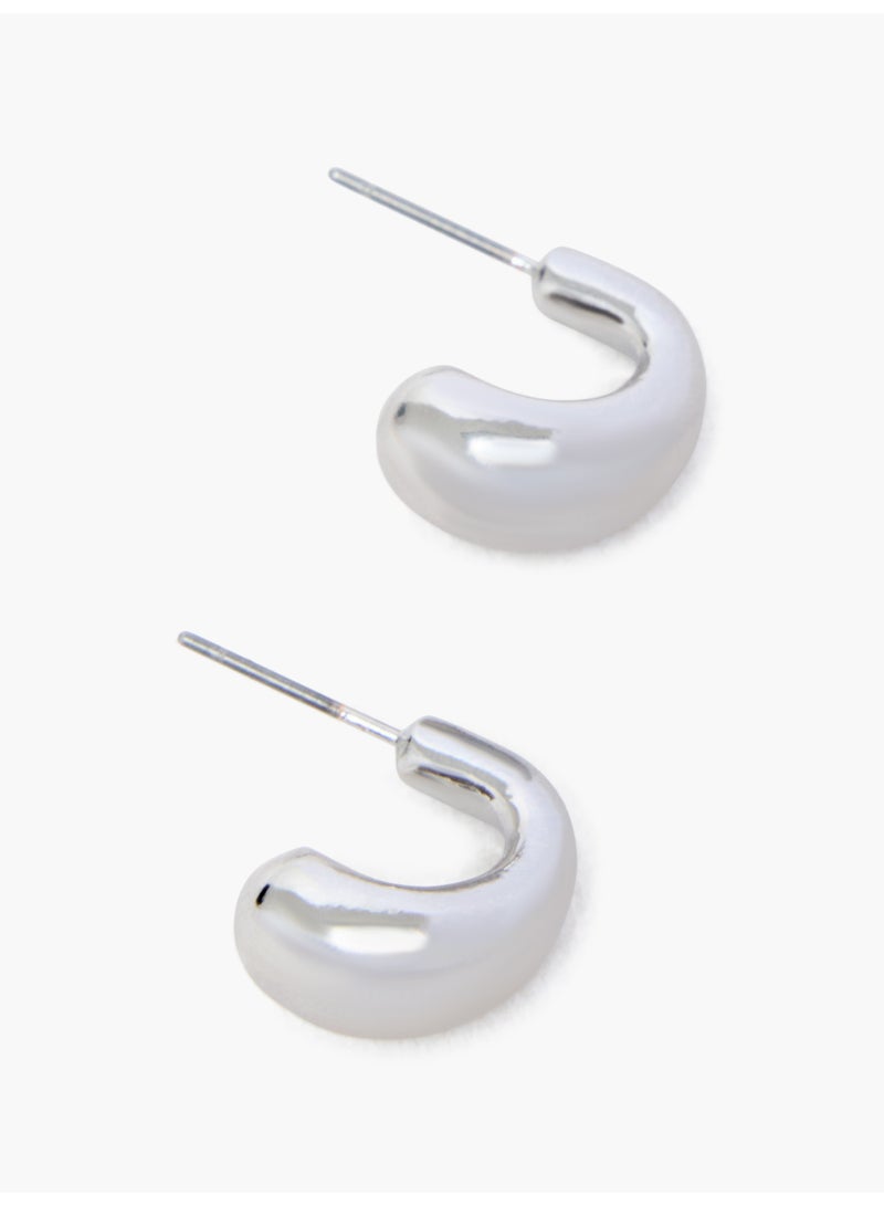 French Connection UK Small Teardrop Stud Earrings - Image 1