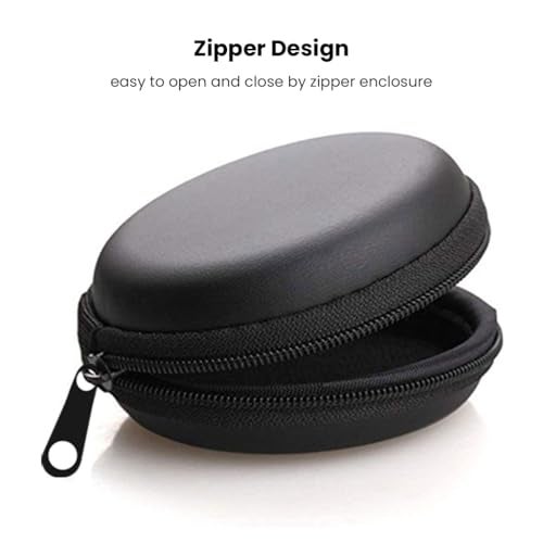 AUDIOCULAR Earphone Headphone Hardshell Case Pouch Cover Carrying Multi-Purpose Case for Earphones, Headset, Pen Drives, SD Cards, All Mobile Accessories. (Pack of 3) - Image 5