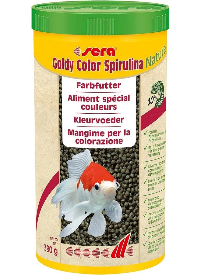 سيرا طعام سمك جولدي كولور سبيرولينا، 1 لتر - Image 2