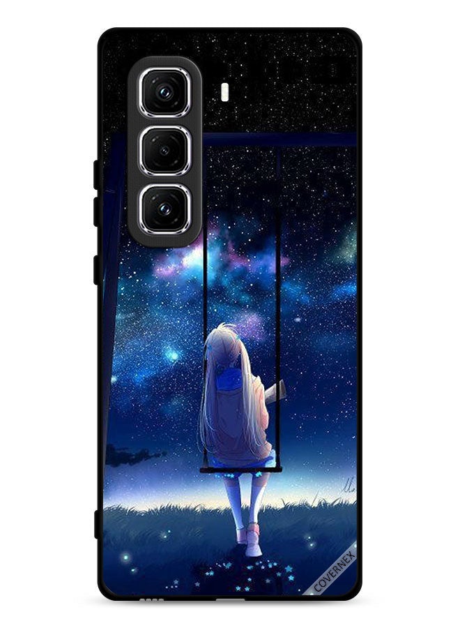 Covernex غطاء حماية إنفينكس هوت 50 برو بلس 4G - فتاة حزينة - Image 1